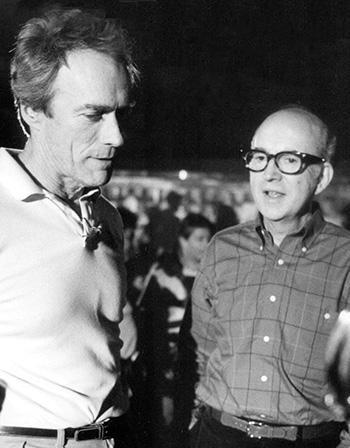 Clint Eastwood y Lennie Niehaus, 1988